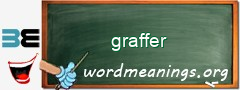 WordMeaning blackboard for graffer